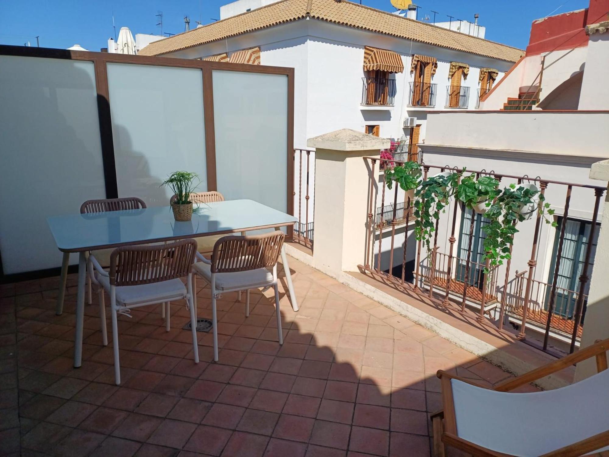 Apto. Con Terraza Privada Centro Севилья Экстерьер фото